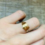 Bague FEUILLE DE GINKO