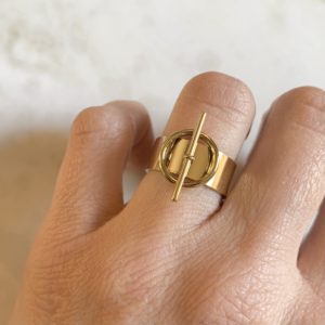 Bague JUDITH - Doré ou Argenté - Doré