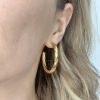Boucles d'oreilles CRÉOLES AMELIA