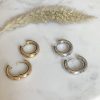 Boucles d'oreilles créoles MARINETTE
