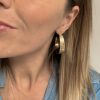 Boucles d'oreilles créoles ELLIE