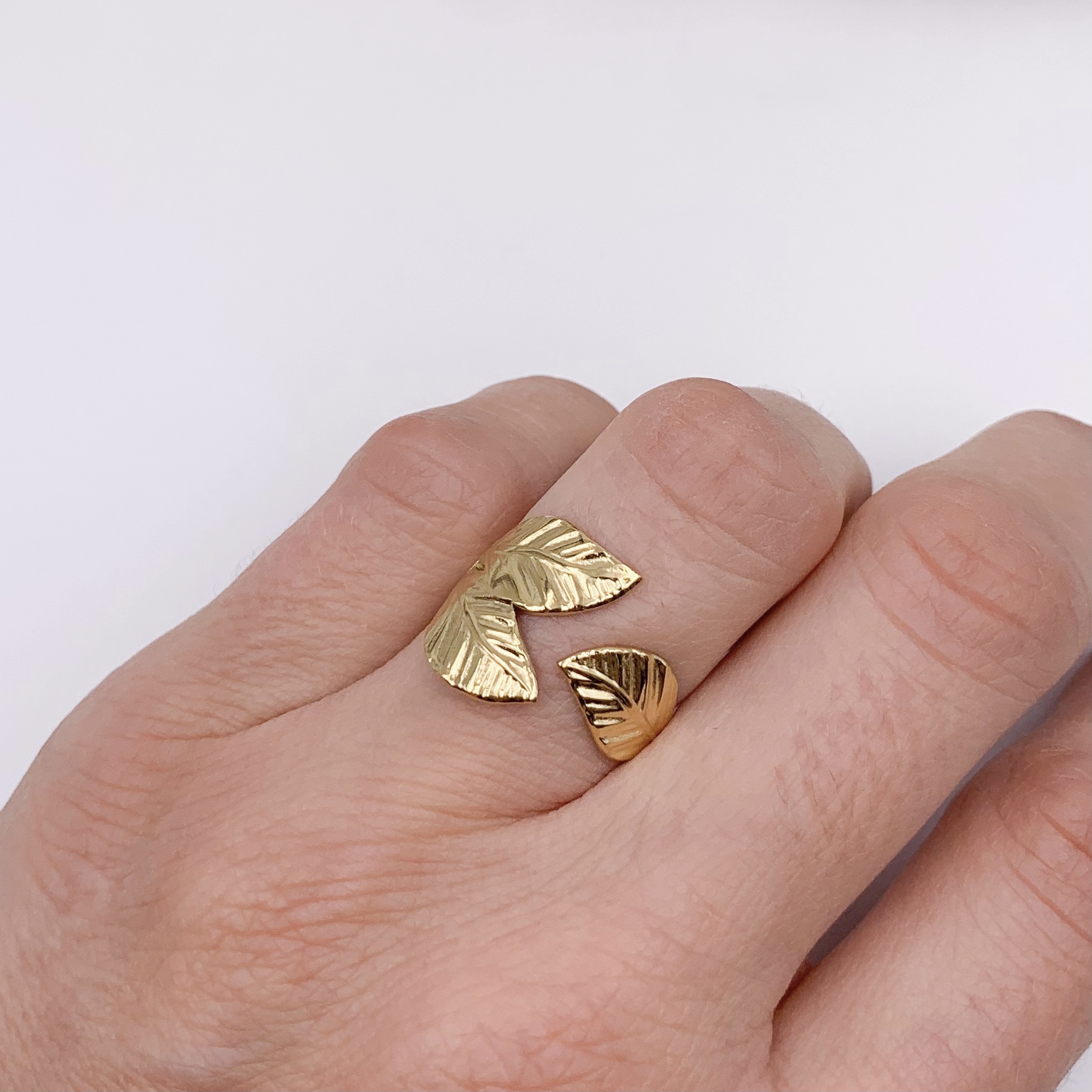 Bague FEUILLAGE – Image 2