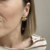 Boucles d'oreilles PALMERAIE