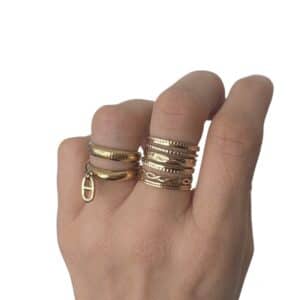 Bague CORALIE - Doré