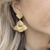 Boucles d'oreilles PAON
