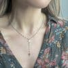 Collier DOUBLE CROIX