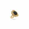 Bague BAROQUE - Noire