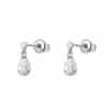 Boucles d'oreilles pendantes SILA - Argent