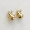Boucles d'oreilles GOUTTE - Doré