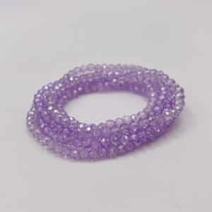 Bracelet perles verre Lila bijou femme cadeau