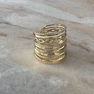 Bague ADÈLE - Doré