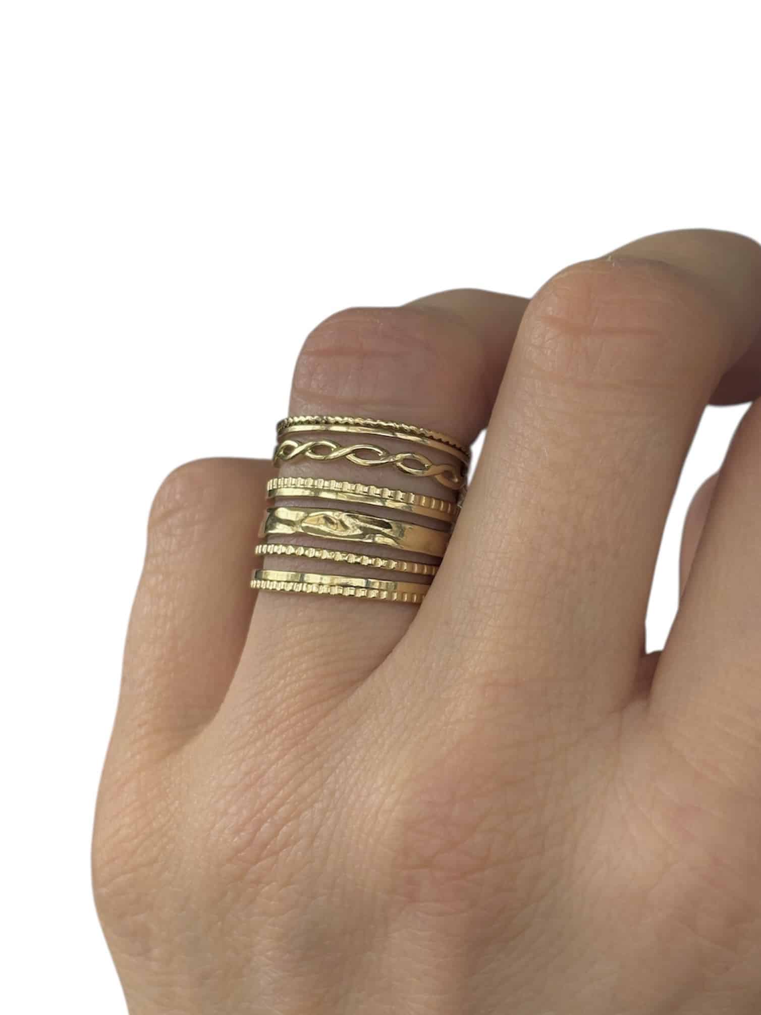 Bague ADÈLE - Doré – Image 2