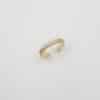 Bague d’oreille – Earcuff plaqué or avec petits strass incrustés Notre site internet La Boutique de Cha dispose d’une centaine de petites bagues: n’hésitez pas à porter ce bijou en accumulation
