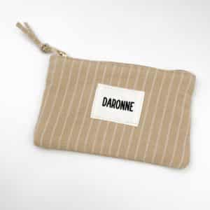 Pochette à message à fermeture éclair en coton : l’accessoire tendance à adopter !