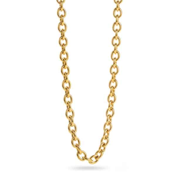 Chaîne En Acier Inoxydable Doré 5 Mètres - Pour Création De Bijoux DIY : Colliers, Bracelets, Boucles D’oreilles