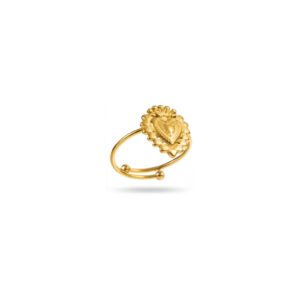 Bague avec petit coeur EX VOTO