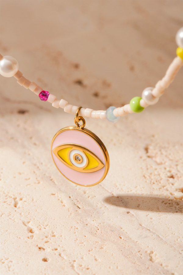 Bijou de protection oeil acier inoxydable