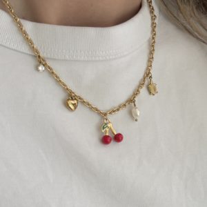 Collier CERISETTE -doré