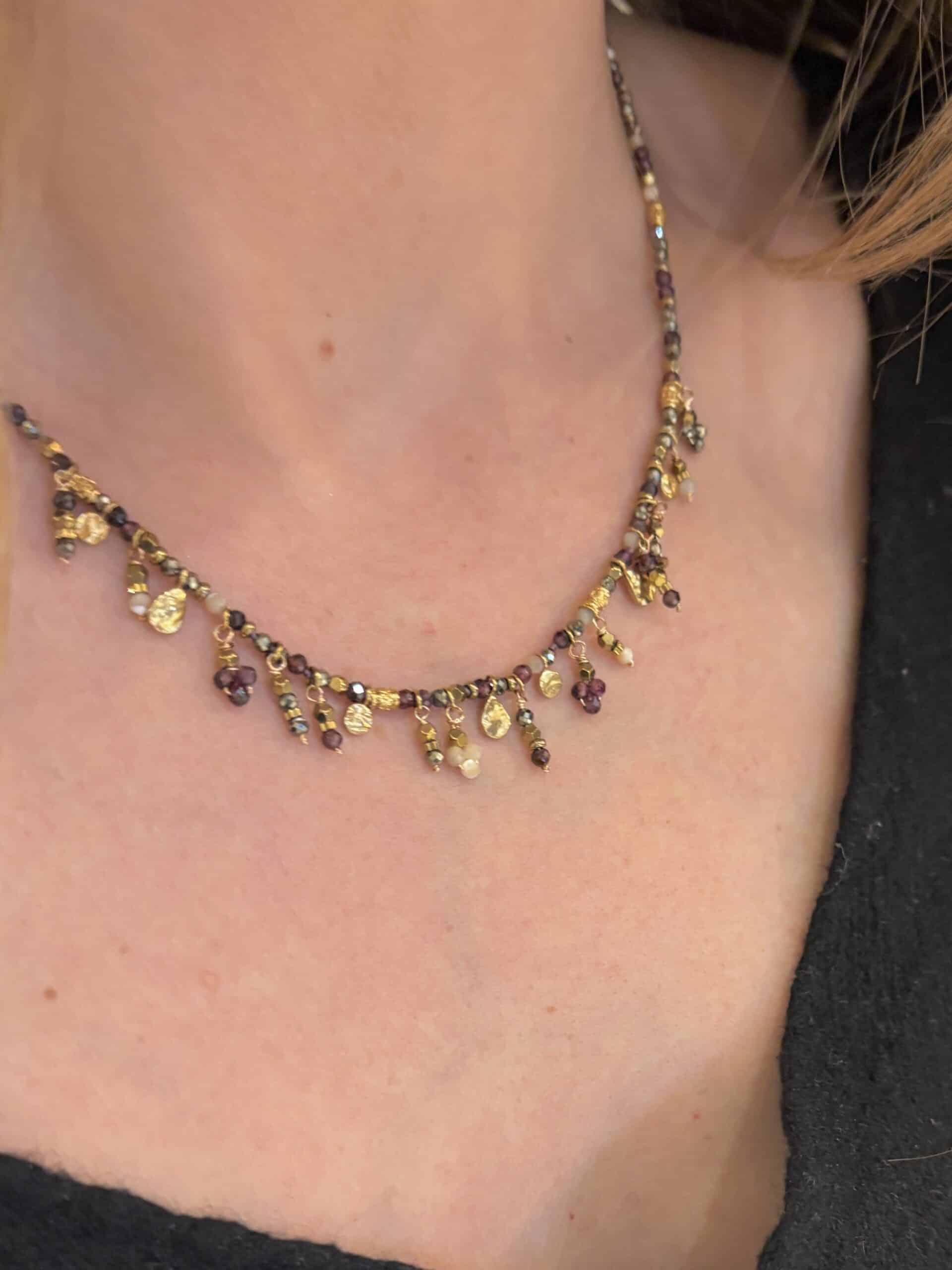 Collier BOHÈME - Doré – Image 2