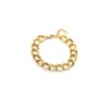 BRACELET À MAILLONS XXL EN ACIER INOXYEABLE DORÉ