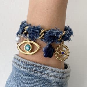 Bracelet DENIM - Doré