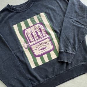 Sweat oversize SARDINES - Gris