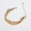 Bracelet manchette SACHA - Doré