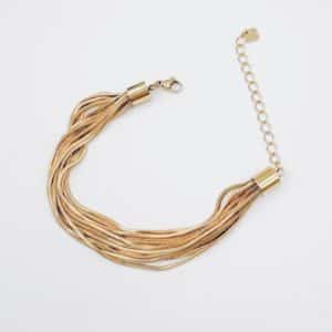 Bracelet manchette SACHA - Doré