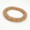 Bracelet élastique avec perles de rocailles tressées – Bijou femme