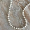 Collier de perles et acier inoxydable 