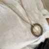Collier sautoir en acier inoxydable 