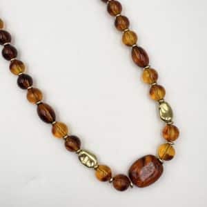 collier délicat ambre bijou acie
