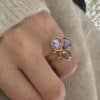Bague DIANA - Doré
