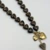 Collier CUPIDON - Doré & Marron