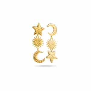 Boucles d'oreilles pendantes CHABHA