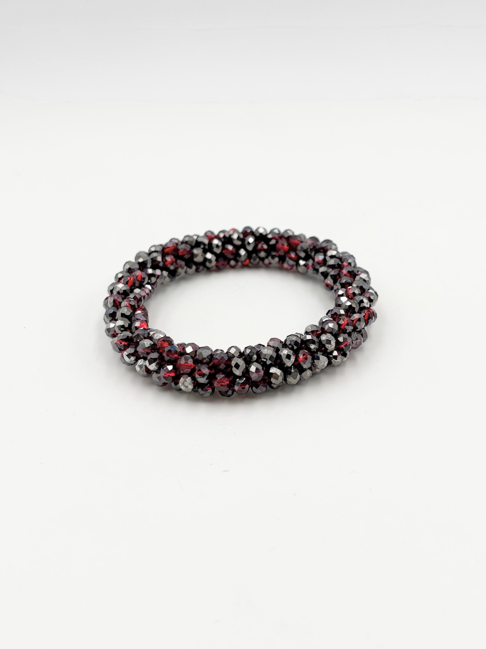 Bracelet chouchou FANNY - Bordeau