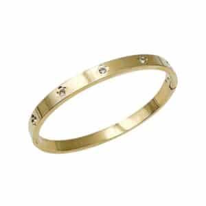 Bracelet jonc LÉANA big - Doré