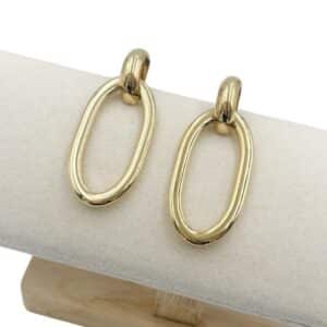 Boucles d'oreilles pendantes MAELYSS - Doré