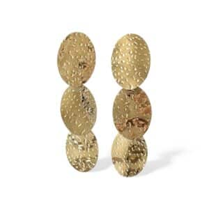 Boucles d'oreilles pendantes DONITA - Doré