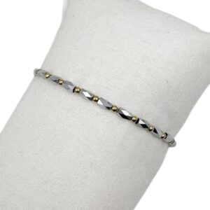 Bracelet élastique NOA - Doré & Argenté