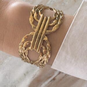 Bracelet jonc bracelet manchette en acier inoxydable