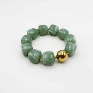 Bracelet VIC - Vert Amande