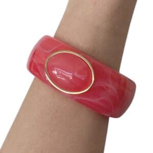 Manchette SUMMER - Doré & Fuchsia