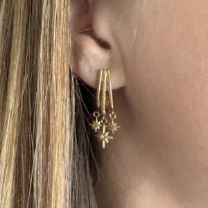 Boucles d'oreilles STELLA - Doré