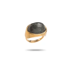 Bague large en acier inoxydable de couleur dorée et pierre naturelle de couleur turquoise – Bijou en acier inoxydable Joli bijou composé d’un large anneau serti d’une pierre naturelle de couleur turquoise A porter seule ou en accumulation à d’autres petites bagues pour un look plus mode et tendance: bijou parfait pour un look bohème Cette bague large à la particularité d’être réglable, ajustable. Vous pouvez donc l’adapter à la largeur de votre doigt, finies les prises de tête quant à votre taille Taille unique – Bague réglable Cette bague de qualité est un parfait cadeau d’anniversaire, cadeau de fête des mères ou un cadeau à se faire à soi-même Les petits bijoux sont l’accessoire idéal pour ajouter une petite touche de votre personnalité à votre style. A porter selon votre humeur et selon votre envie du moment Notre site internet La Boutique de Cha dispose d’une centaine de petites bagues: n’hésitez pas à porter ce bijou en accumulation à d’autres pépites en ligne sur notre site internet pour une accessorisation optimale de votre look L’acier inoxydable est un matériau très interessant. Il ne perd pas sa couleur, ne noircit pas, ne rouille pas au contact de l’eau. Il ne laisse pas de trace noire sur le doigt. De plus, l’acier inoxydable est anti allergène et sans nickel. Il est le meilleur moyen de fabriquer des bijou de qualité, qui résistent au temps, à tout petits prix