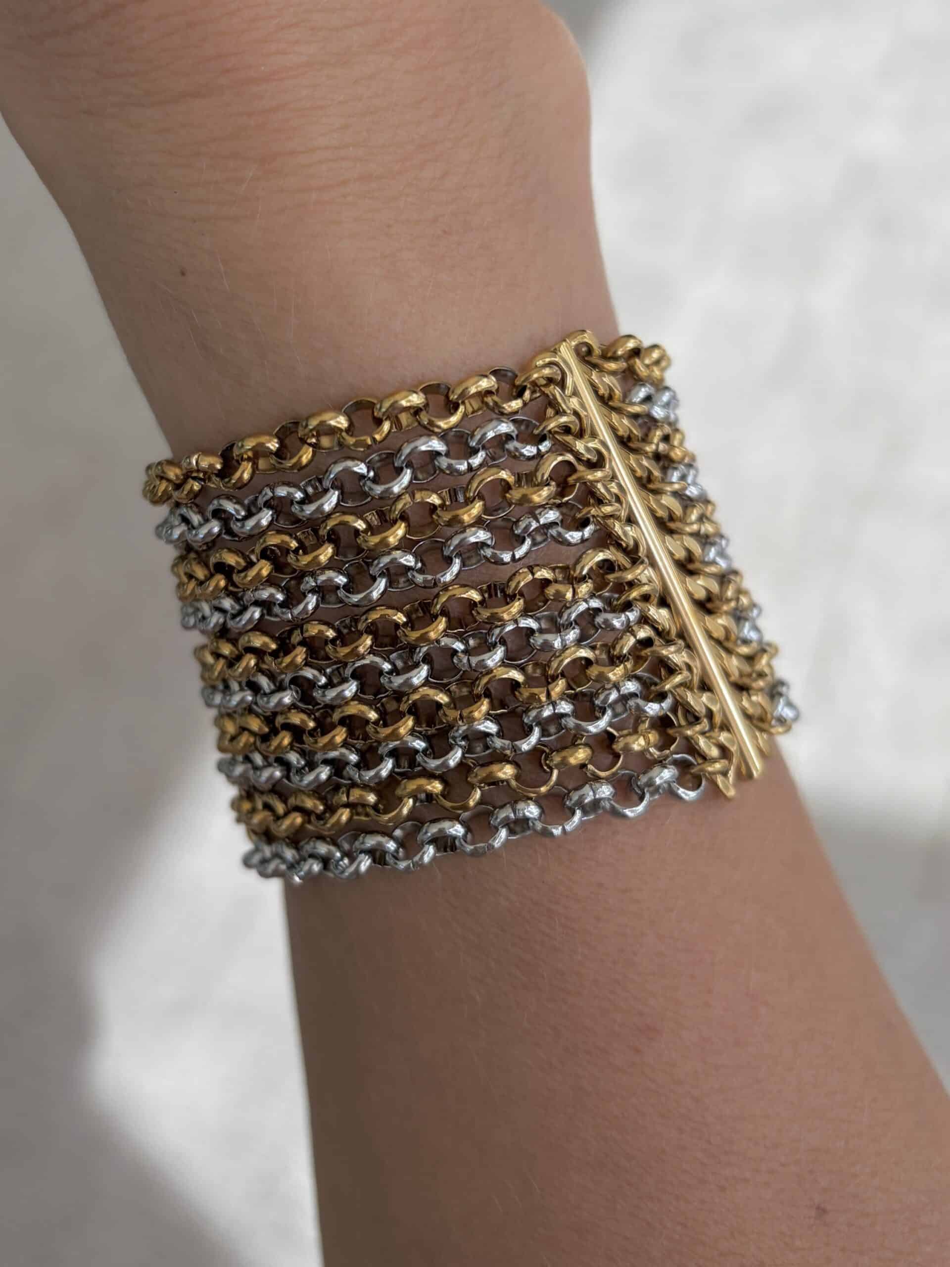 Manchette BRUNE • Doré & Argenté – Image 4