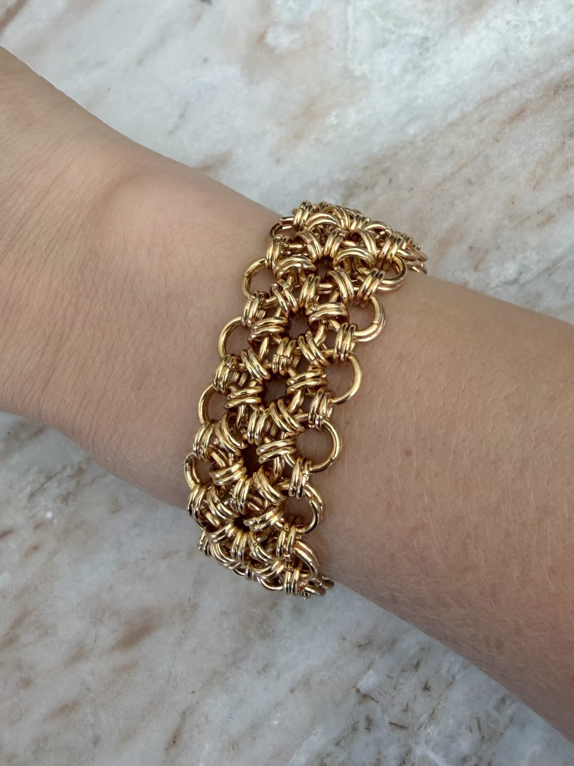 Bracelet VILA - Doré – Image 2