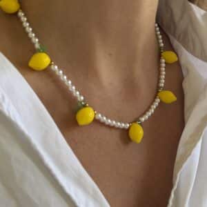 Collier CITRONS