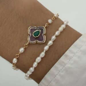 Bracelet PERLES blanches