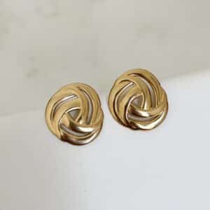 Boucles d’oreilles clou MARTE - Doré